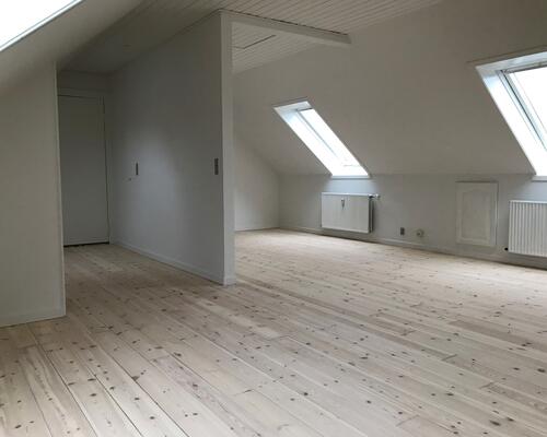 Stor delevenlig lejlighed i Svendborg