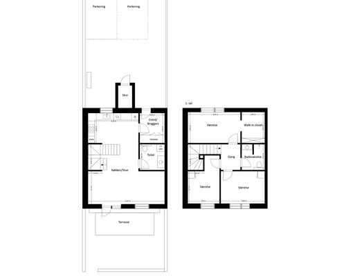 4 værelses hus i Slangerup