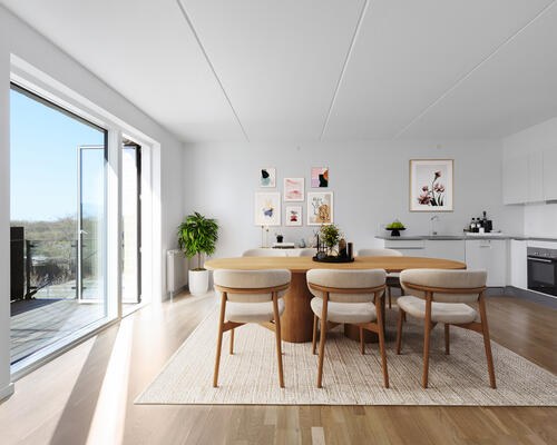 Rummelig 4-værelses lejlighed i Irmabyen