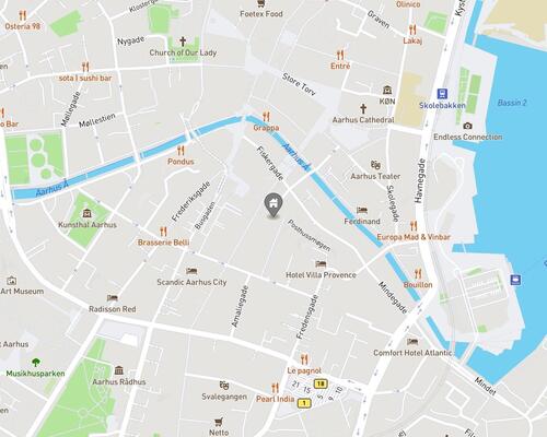 5 værelses lejlighed i Århus C