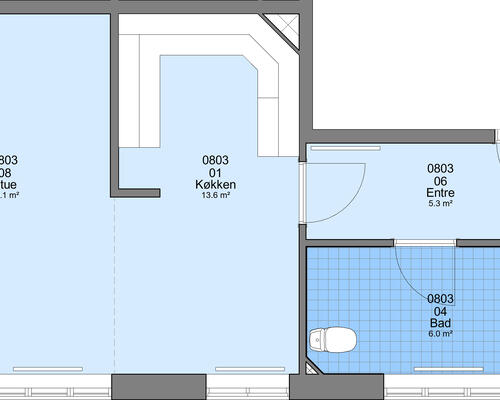 3 værelses lejlighed i Ølgod