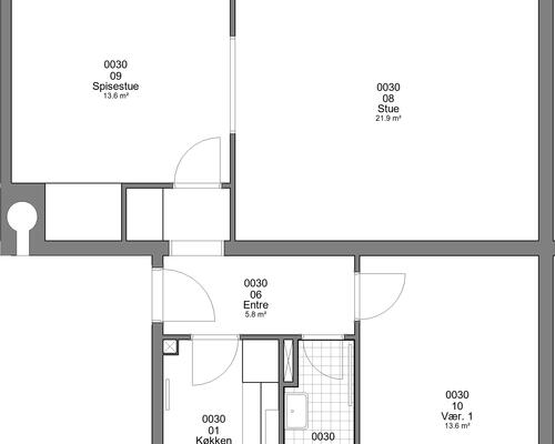 3 værelses lejlighed i Varde