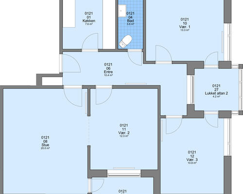 3 værelses lejlighed i Esbjerg