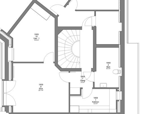 4 værelses lejlighed i Varde