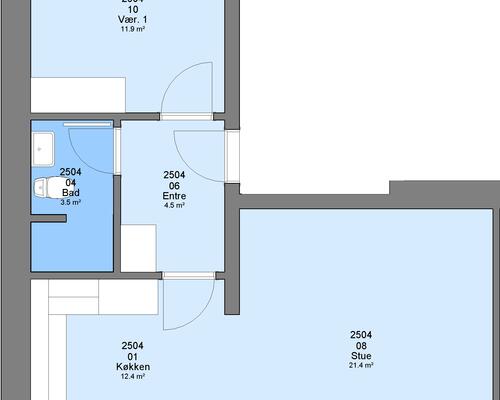 3 værelses lejlighed i Esbjerg