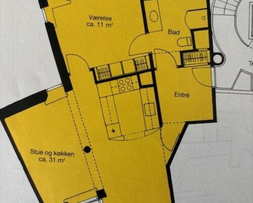 2 værelses lejlighed i Horsens