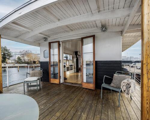 Super flot og smagfuldt møbleret husbåd | København K