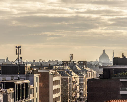 Penthouse med privat tagterrasse | København Ø.