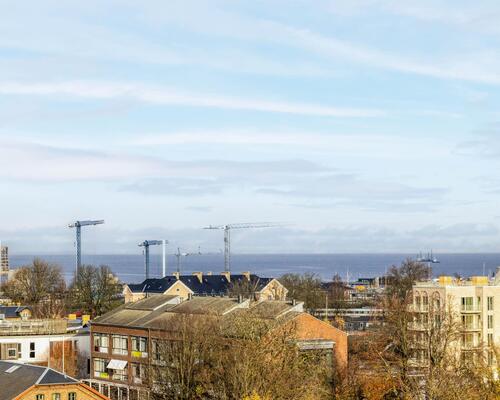 Penthouse med privat tagterrasse | København Ø.