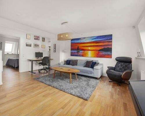 Penthouse med privat tagterrasse | København Ø.