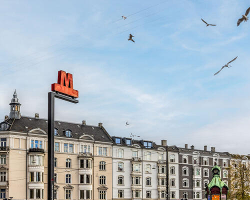 Penthouse med privat tagterrasse | København Ø.