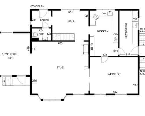 Familie villa i naturskønne omgivelser
