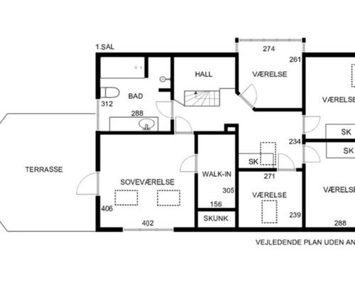 Familie villa i naturskønne omgivelser