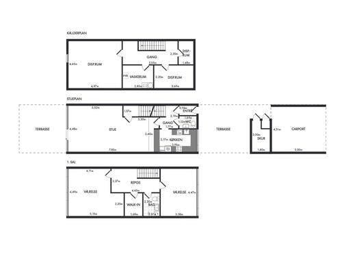4 værelses hus i Nærum