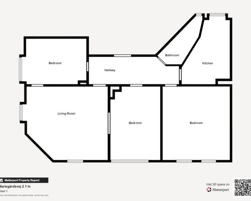 4 vær. lejlighed til leje i Haderslev. 126m2