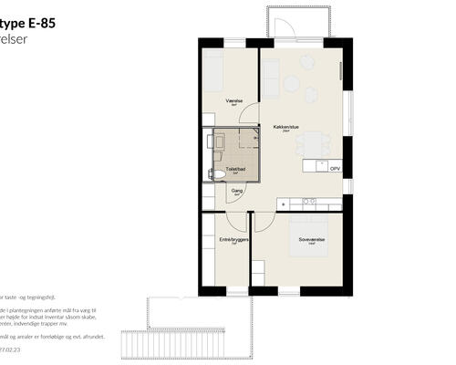 3 værelses lejlighed i Horsens