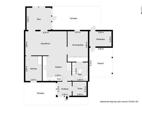 4 værelses hus i Holstebro