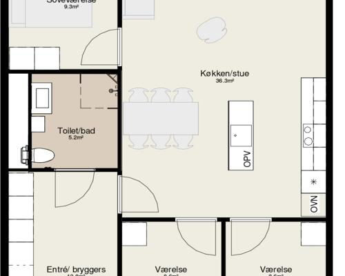 4 værelses hus i Silkeborg