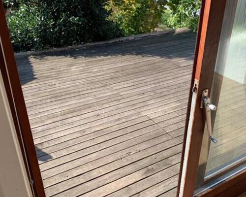 Værelse med egen privat terrasse