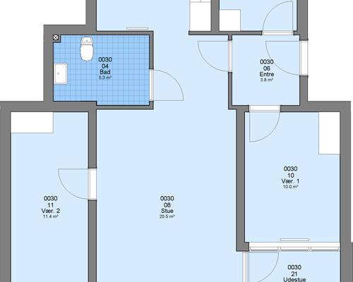 Klar til indflytning 15.10.2025