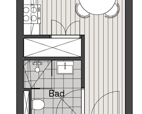 2 værelses lejlighed i Århus N