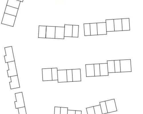 Rummeligt 3-værelses rækkehus med en skøn terrasse. Obs. alle billeder og plantegninger er vejledende. Denne bolig er spejlvendt ift. plantegningen.