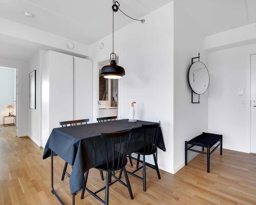 Delevenlig 3-værelses lejlighed i Skejbyen