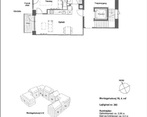 1 værelses lejlighed i Valby