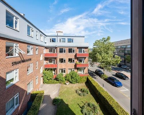 Lejlighed med udsigt til Øresund på Strandvejen | København Ø