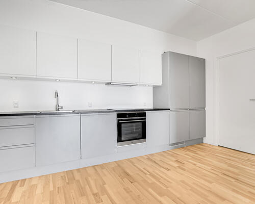 Flot 3-værelses lejlighed i Zebra House