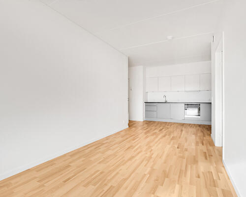 Flot 3-værelses lejlighed i Zebra House