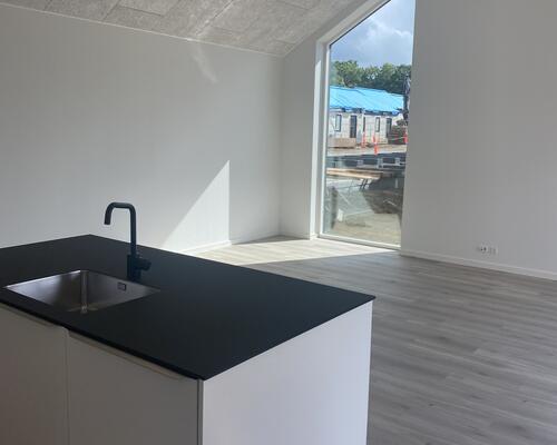 Eksklusivt rækkehus med privat terrasse.