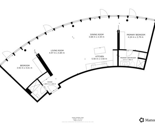 2 værelses lejlighed i København S