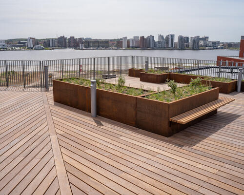 Moderne 3 værelses lejlighed med fjordudsigt i Nørresundby