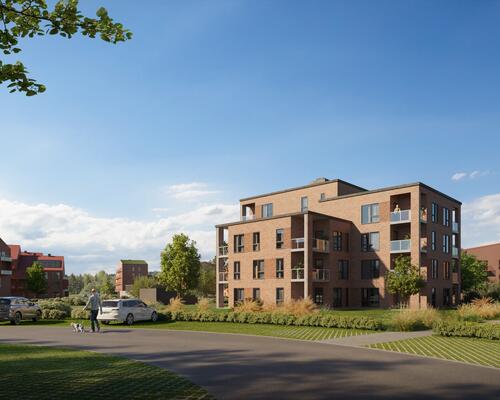 Ny og moderne femværelses lejlighed med plads til hele familien i Horsens. Lejligheden har alt, hvad I kunne drømme om. Til boligen hører eget skur.