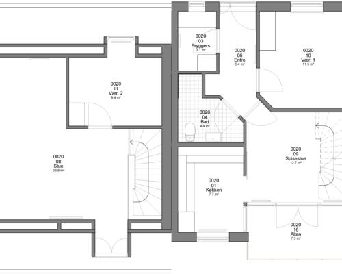 4 værelses lejlighed i Haderslev