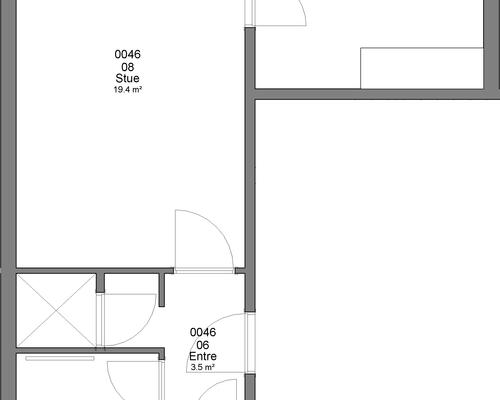 2 værelses lejlighed i Haderslev