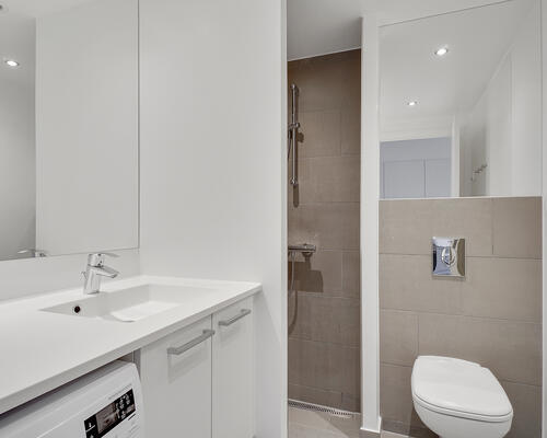 Moderne & lys 2-værelses lejlighed