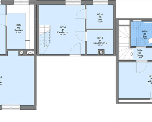 3 værelses lejlighed i Hundested