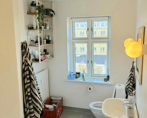 Lys og delevenlig 3-værelses på 84 m2