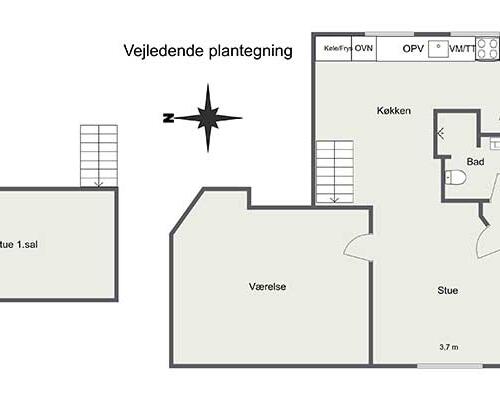 3 værelses lejlighed i Aalborg