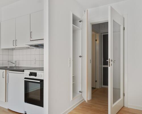 Studiebolig med egen terrasse