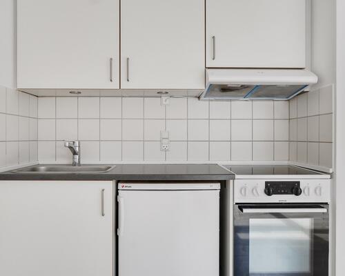 Studiebolig med egen terrasse