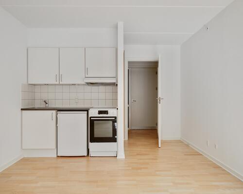 Studiebolig med egen terrasse