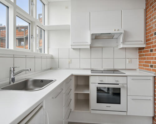 Stor 1-værelses lejlighed på 49 m²