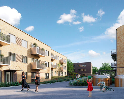 Skøn og lækker 4-værelses lejlighed med altan