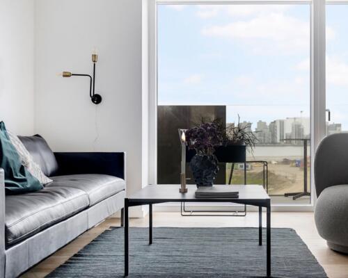 4-værelses hjørnelejlighed med vestvendt altan