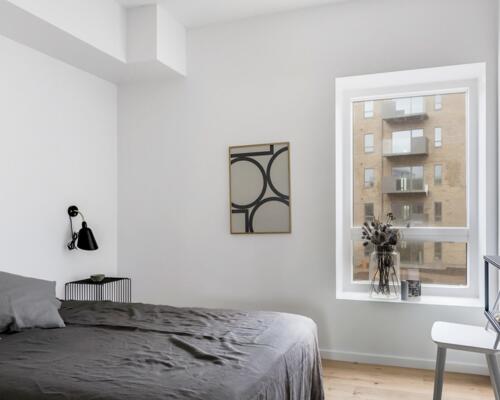 4-værelses hjørnelejlighed med vestvendt altan