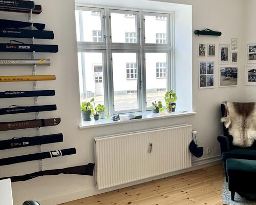 Renoveret lejlighed med moderne detaljer i Aalborg