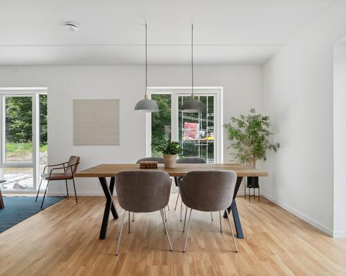 Nybygget 4-værelses i attraktivt familieområde